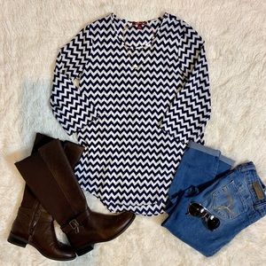 Sievergate Chevron Blouse